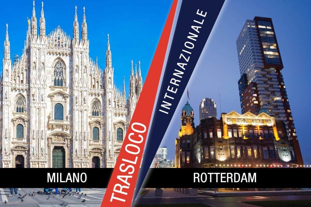 Traslochi Internazionali Milano - Rotterdam